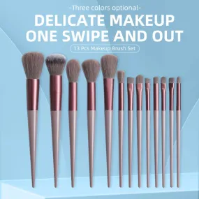 13 Pcs Makeup Cosmetic Brushes Set Soft and Fine