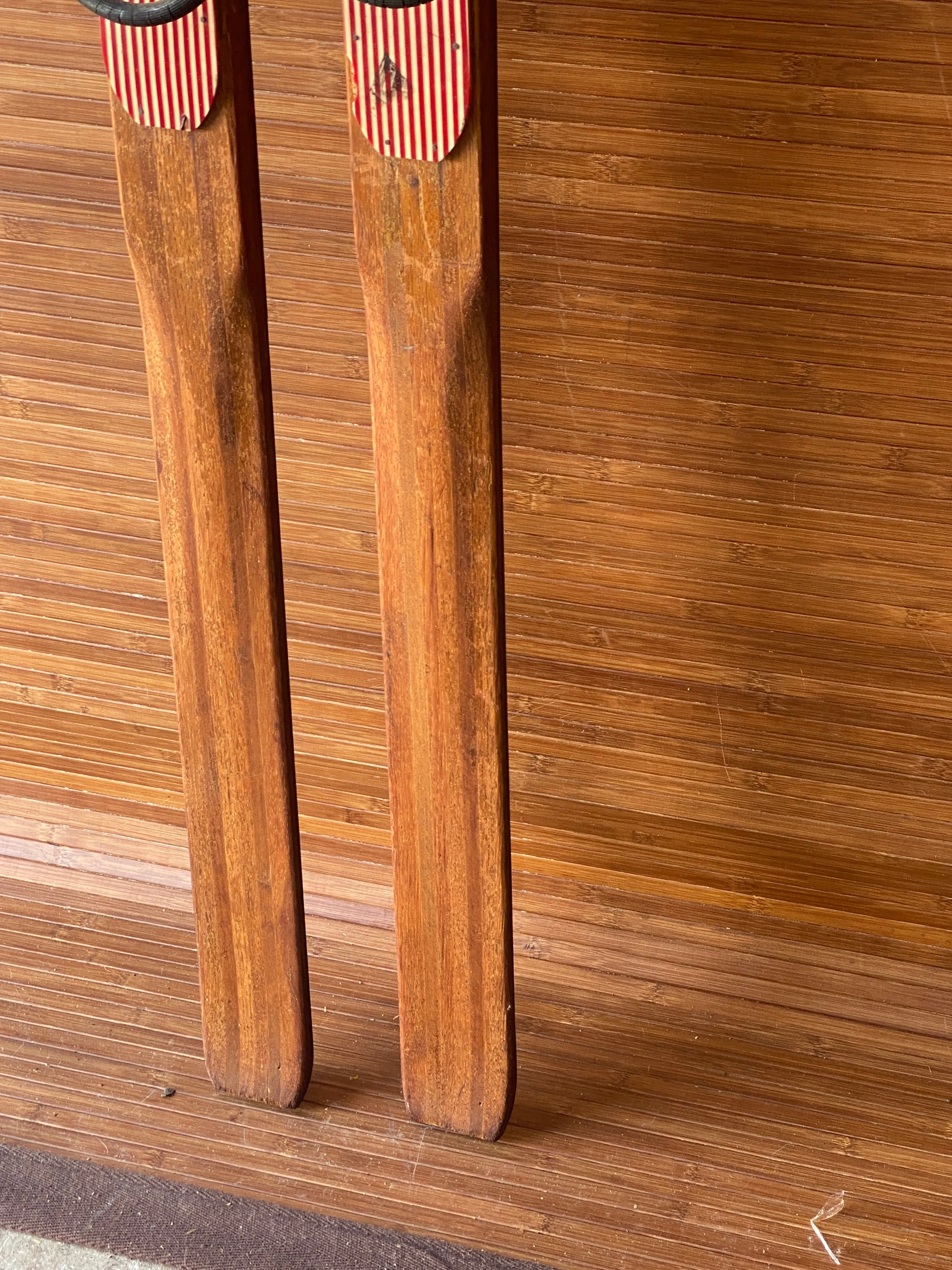 1940s Wooden Downhill Skis