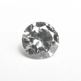 2.13ct 8.46x8.44x4.90mm Fancy Grey Round Brilliant 18268-01