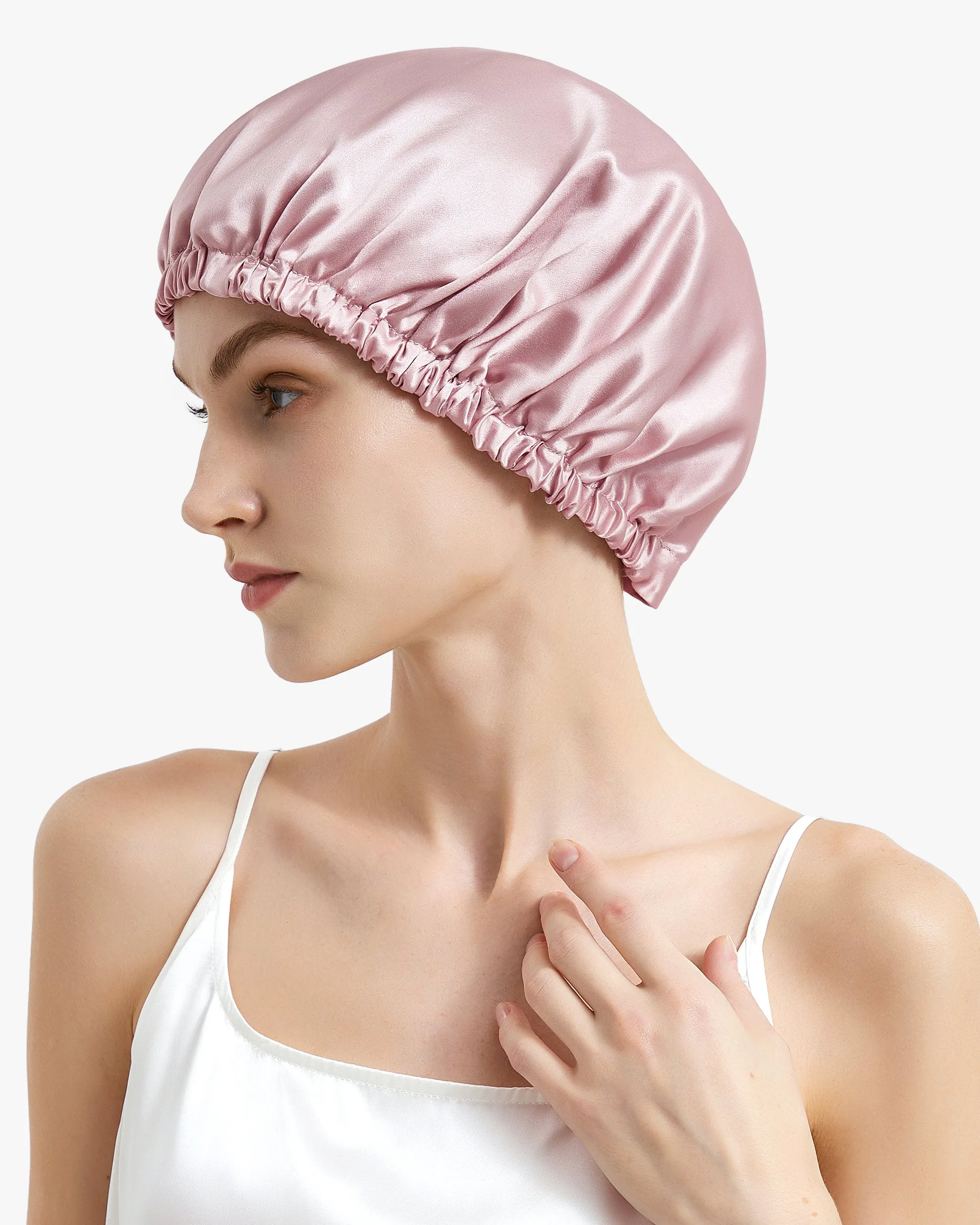 22 MM - Pure Adjustable Silk Hair Cap