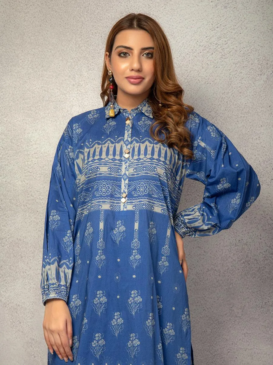 ACE Galleria Digital Printed Unstitched 1 Piece Khaddar Shirt ACE 12182