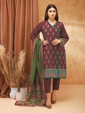 ACE Galleria Digital Printed Unstitched 3 Piece Khaddar Suit ACE 12139