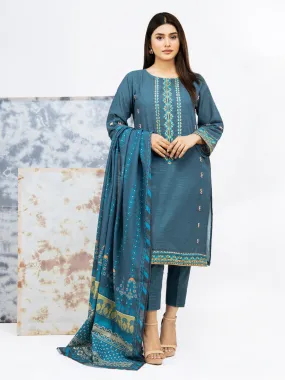 ACE Galleria Merak Khaddar Unstitched Embroidered 3Pc Suit ACE 12165