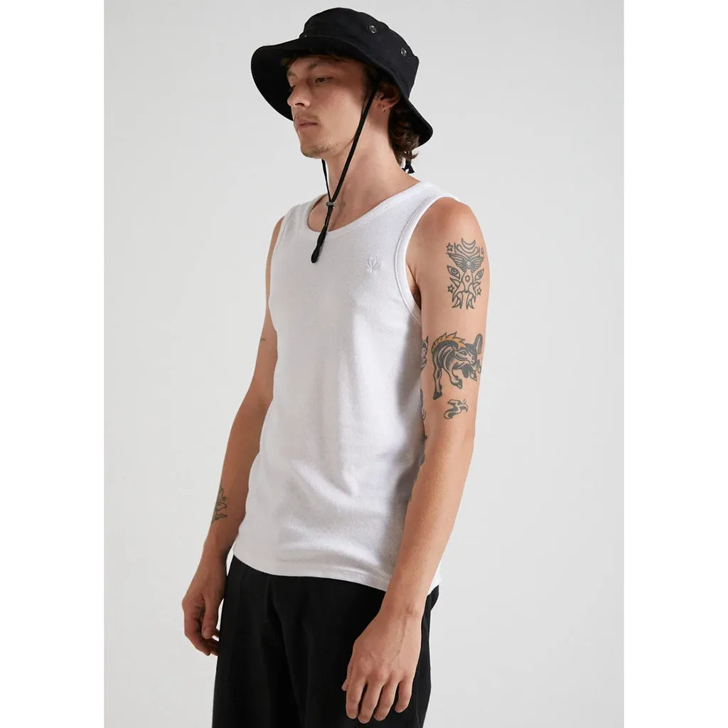 Afends Foundation Hemp Rib Singlet