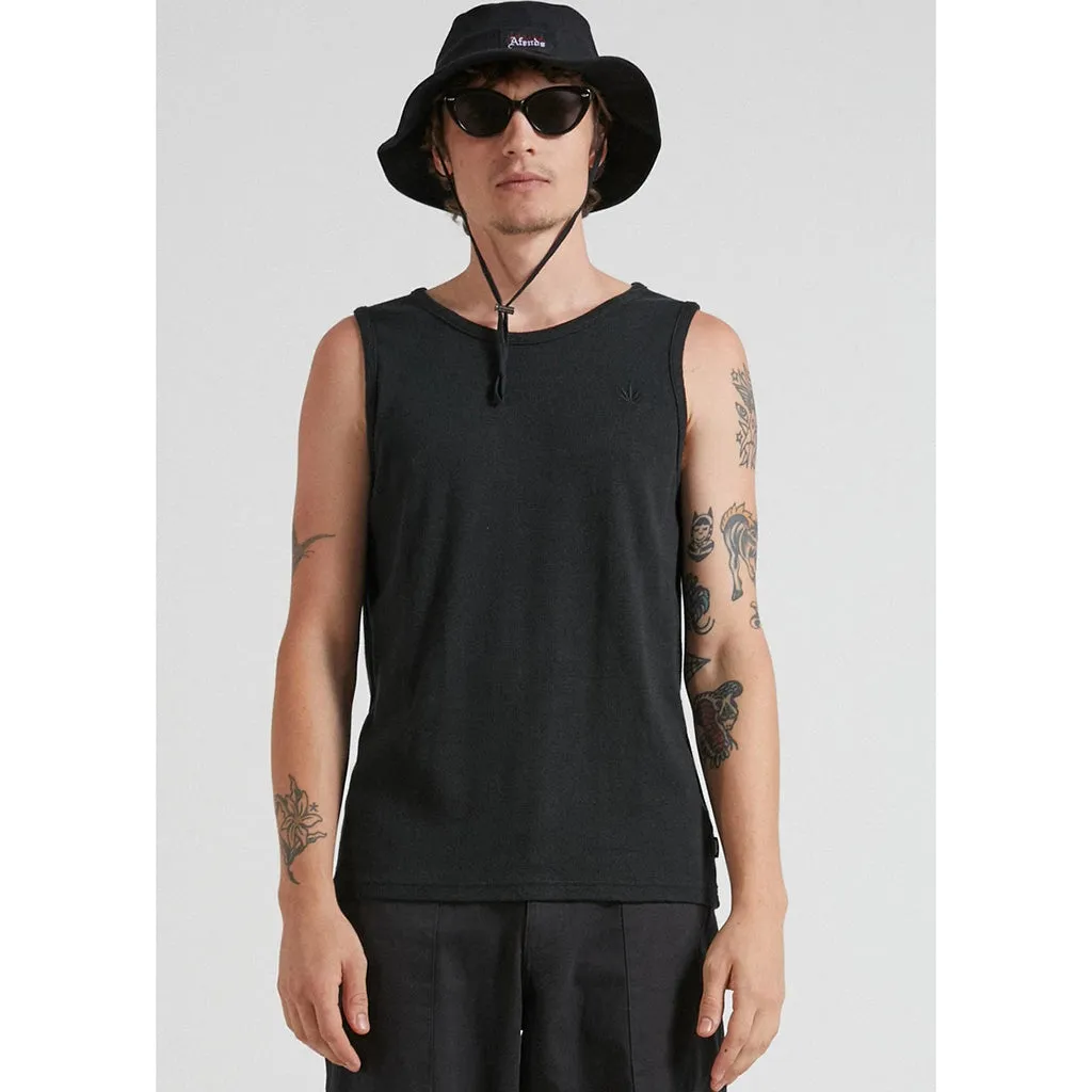 Afends Foundation Hemp Rib Singlet