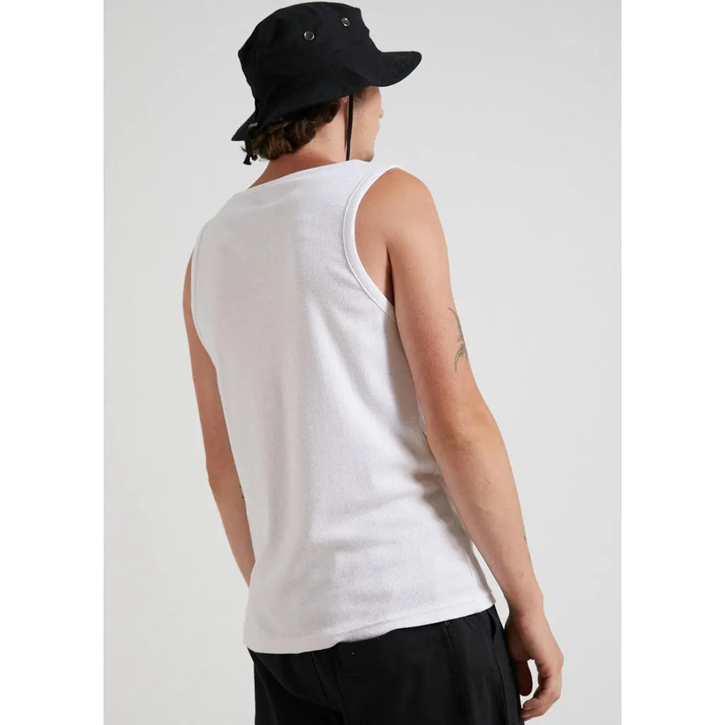 Afends Foundation Hemp Rib Singlet