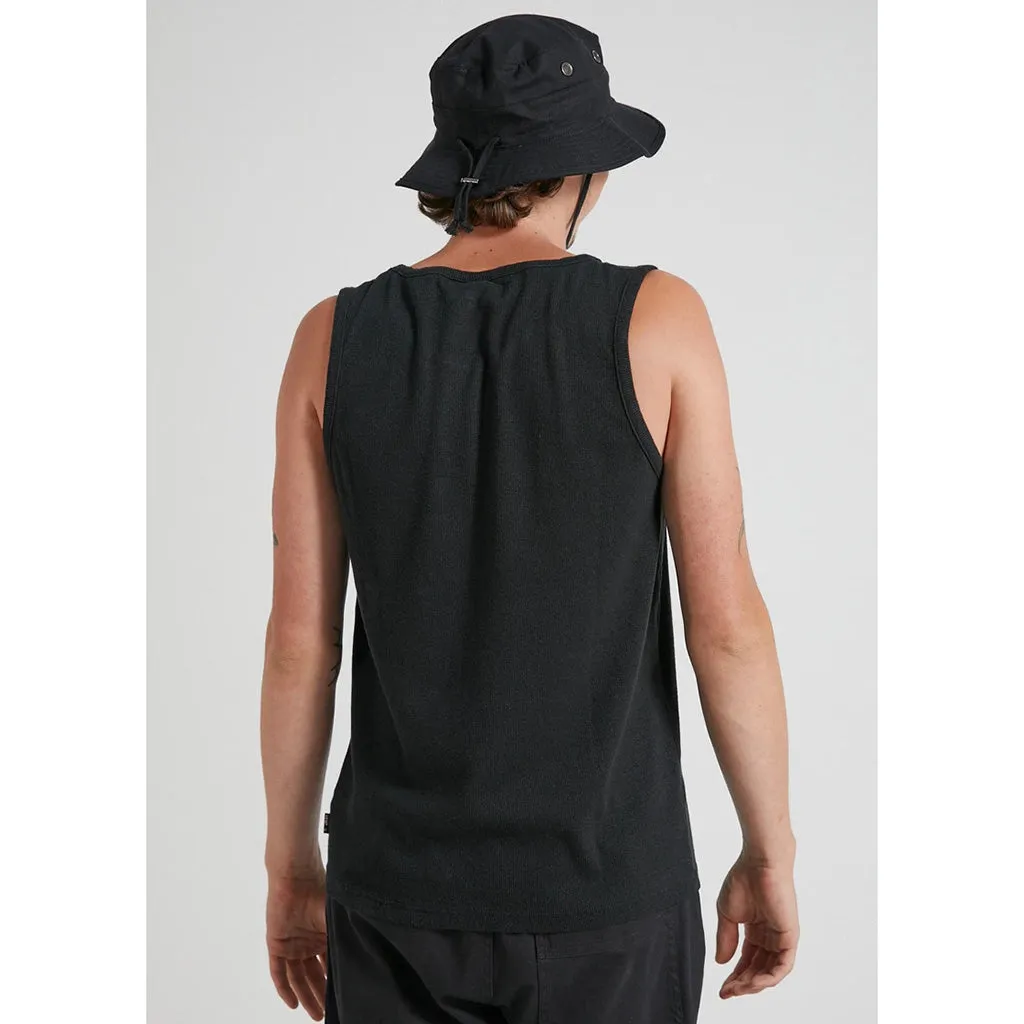 Afends Foundation Hemp Rib Singlet