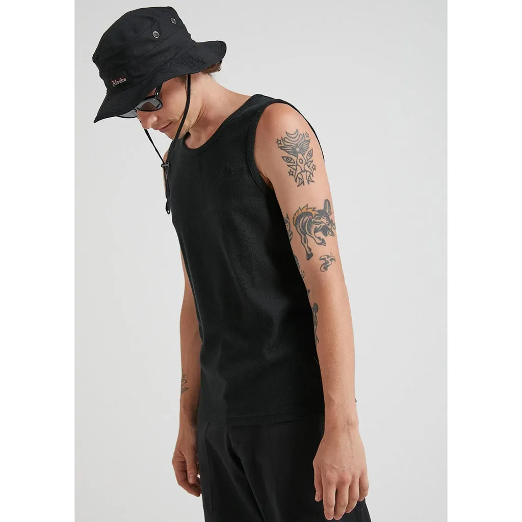 Afends Foundation Hemp Rib Singlet