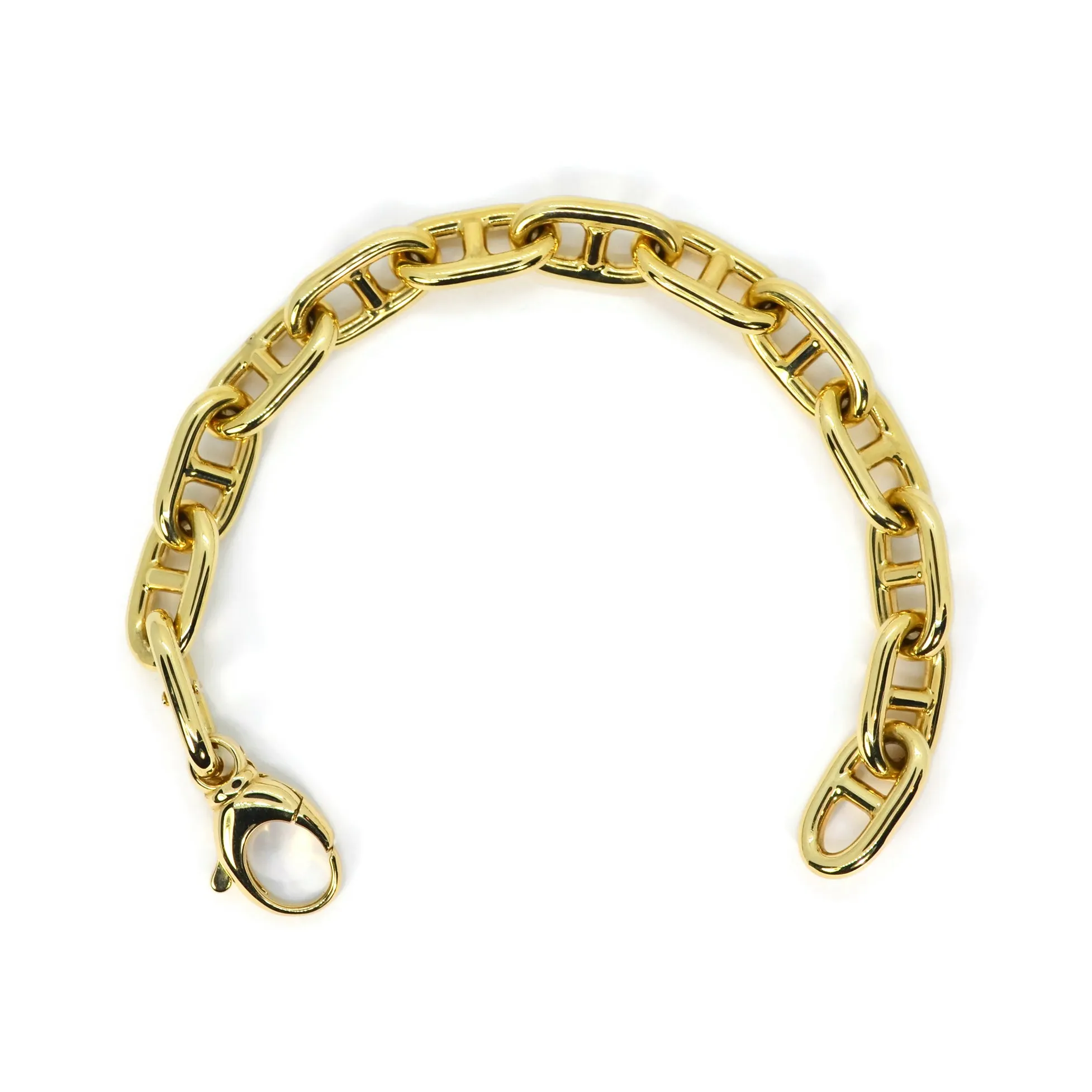 AFJ Gold Collection - Mariner Chain Bracelet, Yellow Gold