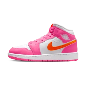 Air Jordan 1 Mid GS 'Pinksicle Orange'