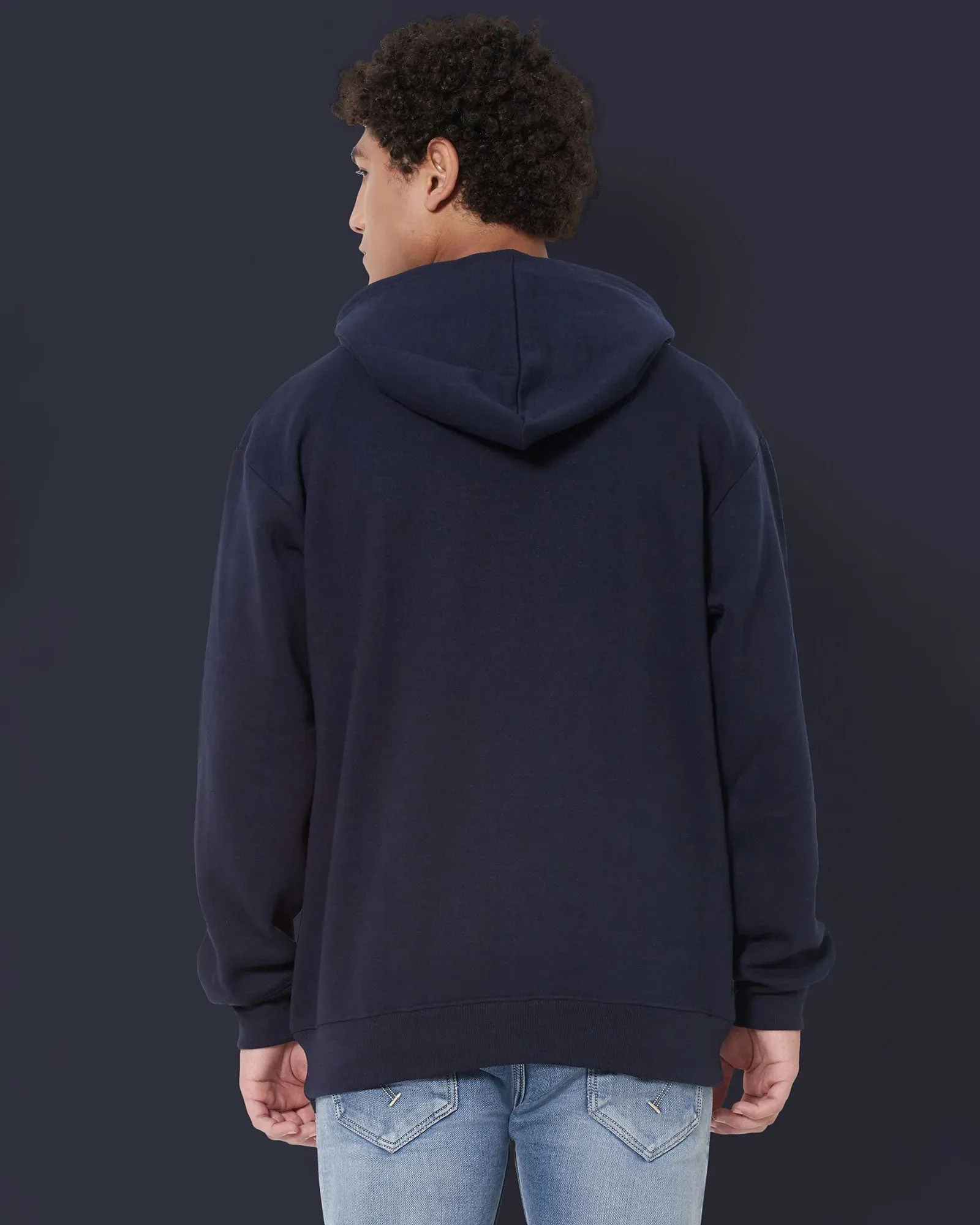 Airjet Hoodie: Navy Blue