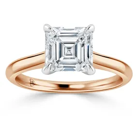 Alexandra - 18ct Rose Gold - Asscher