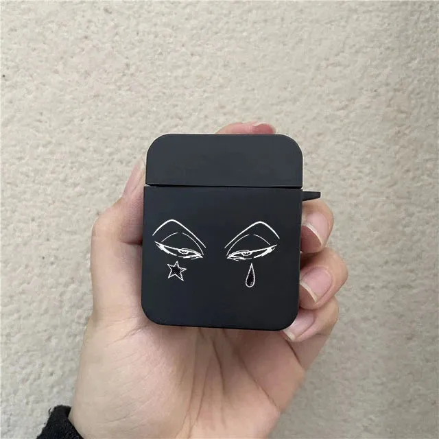 Anime Killua Hunter X Hunters AirPods Case for Air Pod Pro2 3 2 1 Pro Wireless Bluetooth Earphone Box Hisoka Black Cover Capa