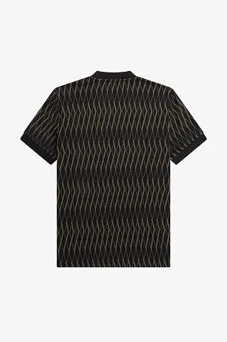 Argyle Jacquard T-Shirt