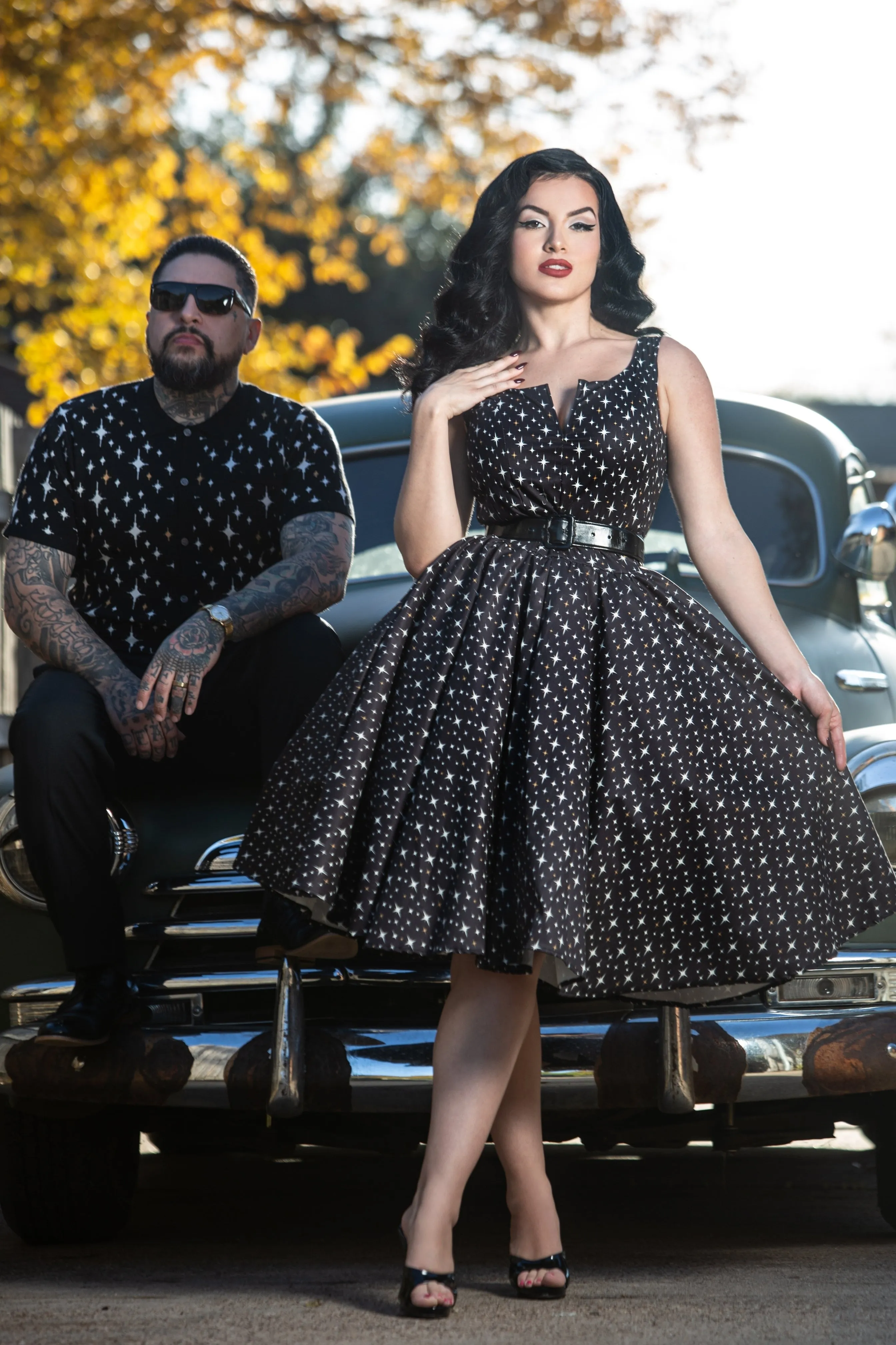 Atomic nights swing dress