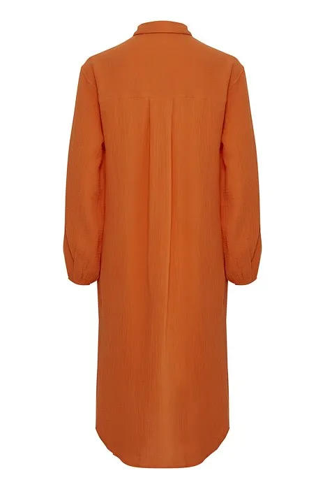 B Young Long Shirt Dress Berlin 20812737 Orangeade