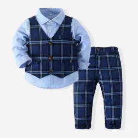 Baby Boys Formal Blazer Wedding Costume Set