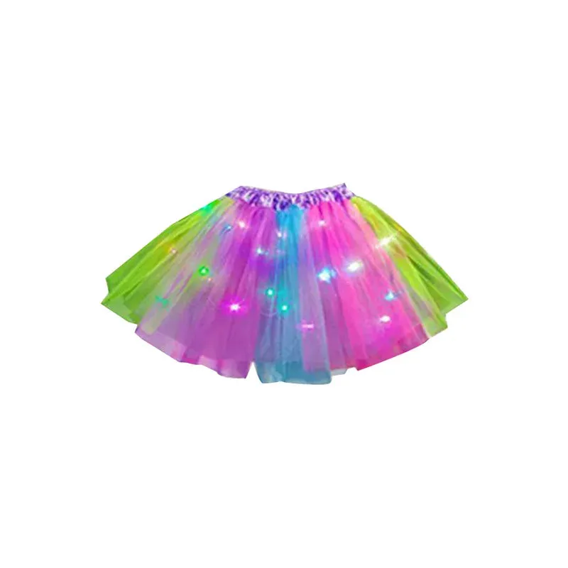 Baby Girls Luminous LED Butterfly Skirt Costume Set