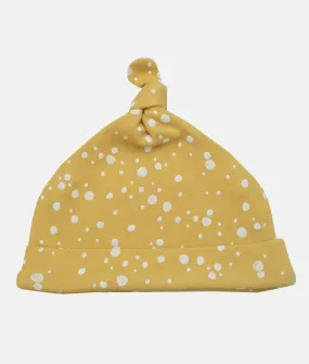 Baby Hat - Yellow Spots