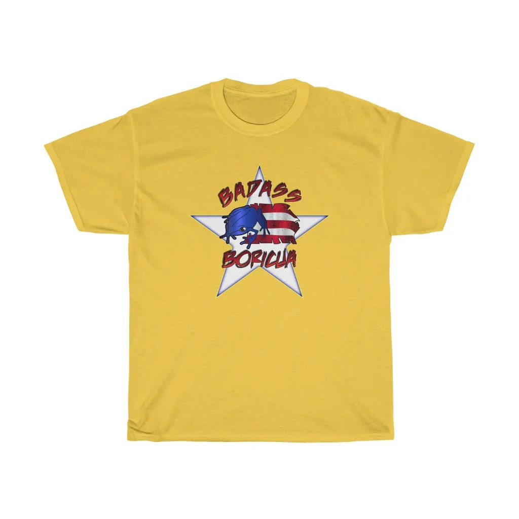 Badass Boricua Unisex Heavy Cotton Tee