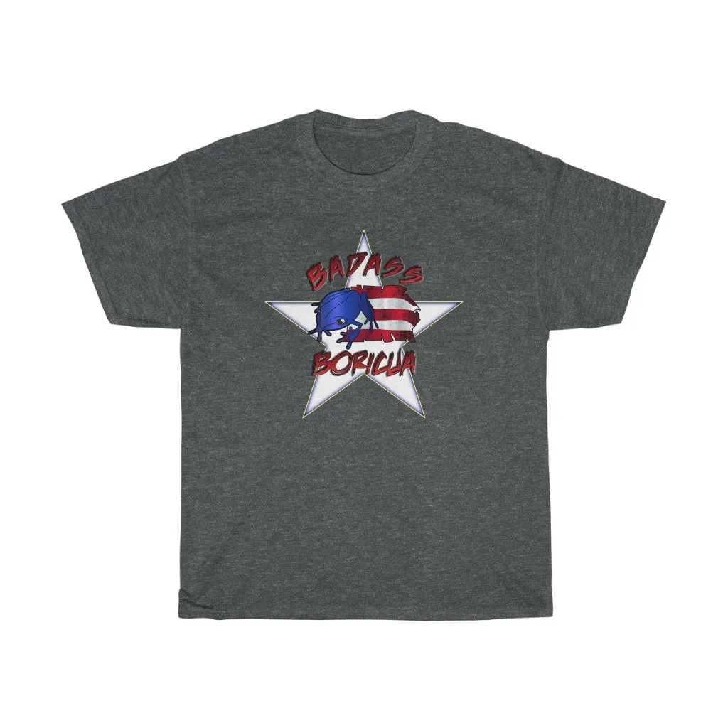 Badass Boricua Unisex Heavy Cotton Tee