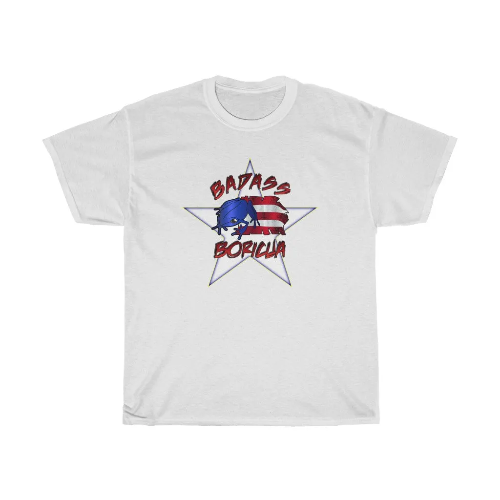 Badass Boricua Unisex Heavy Cotton Tee