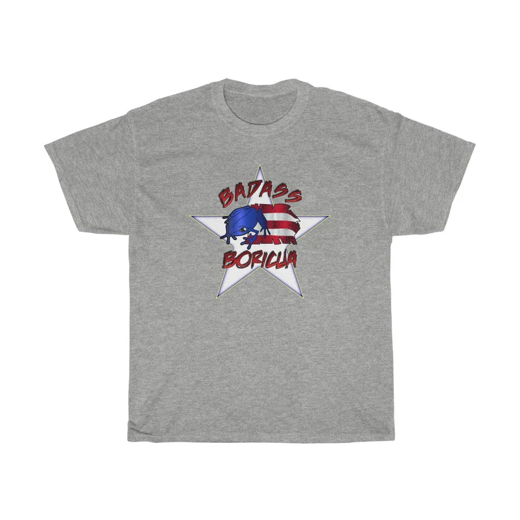 Badass Boricua Unisex Heavy Cotton Tee