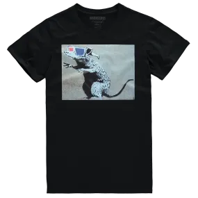 Banksy T-shirt -  3D Rat