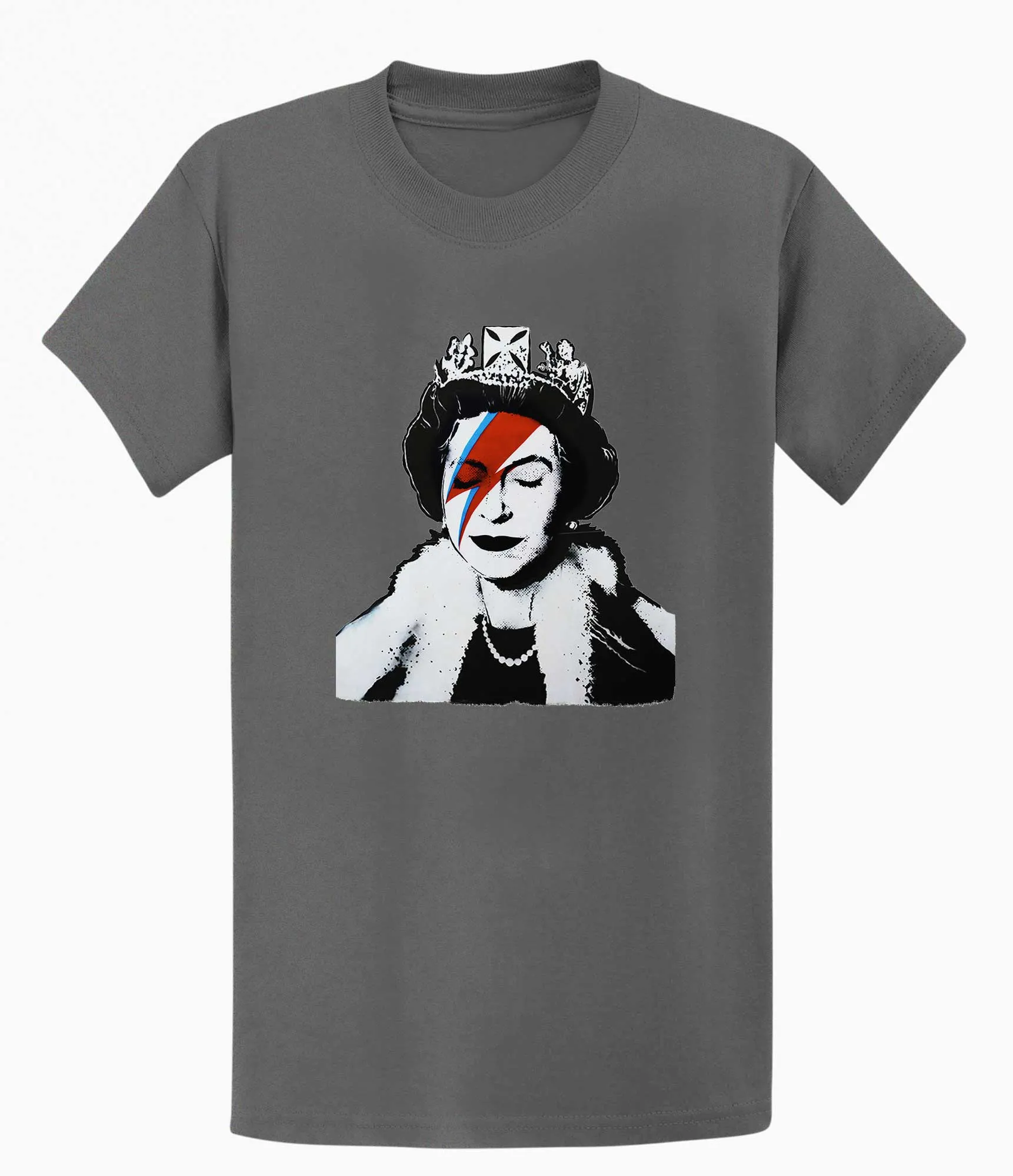 Banksy Unisex T-Shirt - Queen Elizabeth