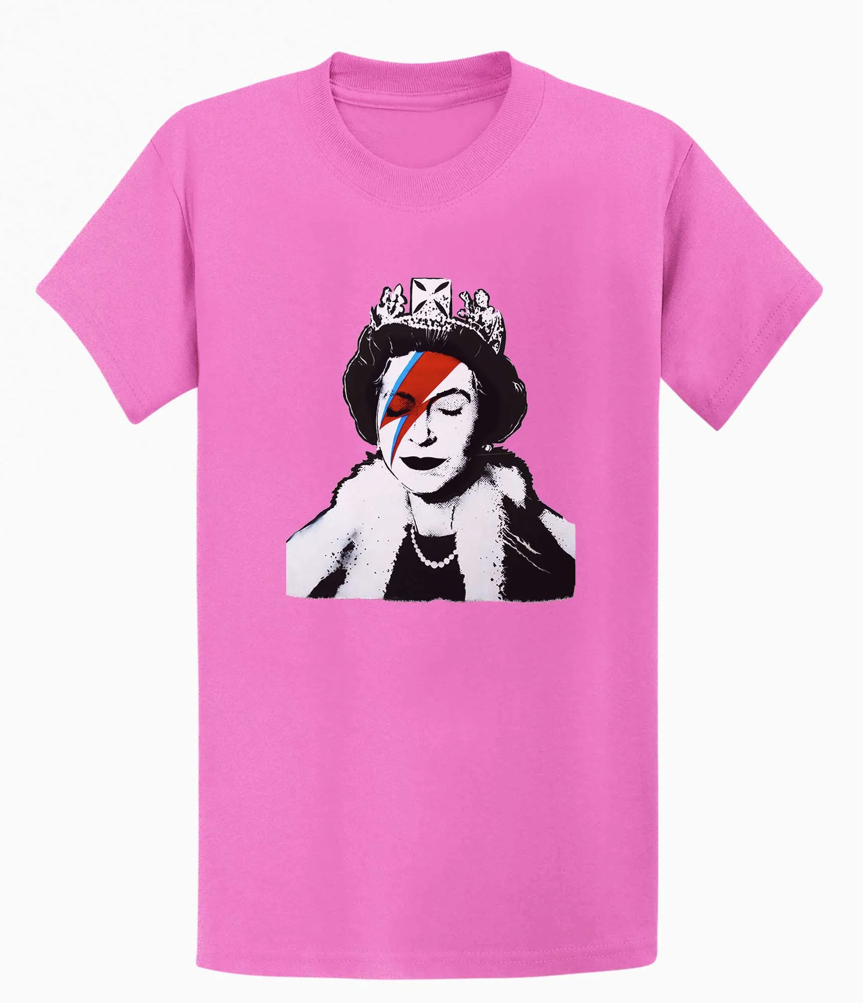 Banksy Unisex T-Shirt - Queen Elizabeth