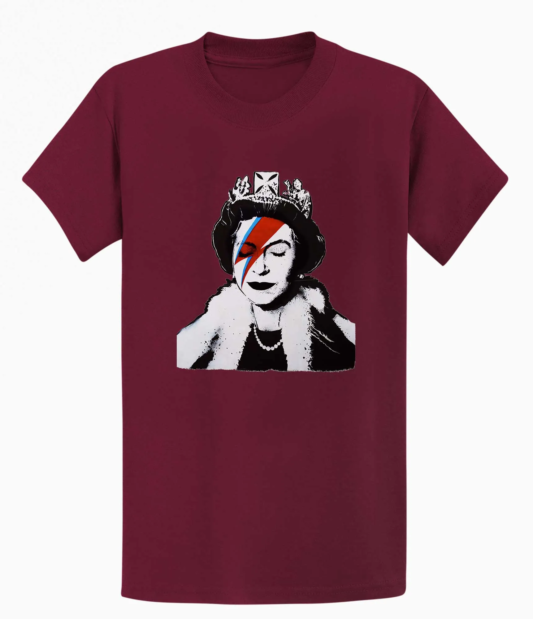 Banksy Unisex T-Shirt - Queen Elizabeth