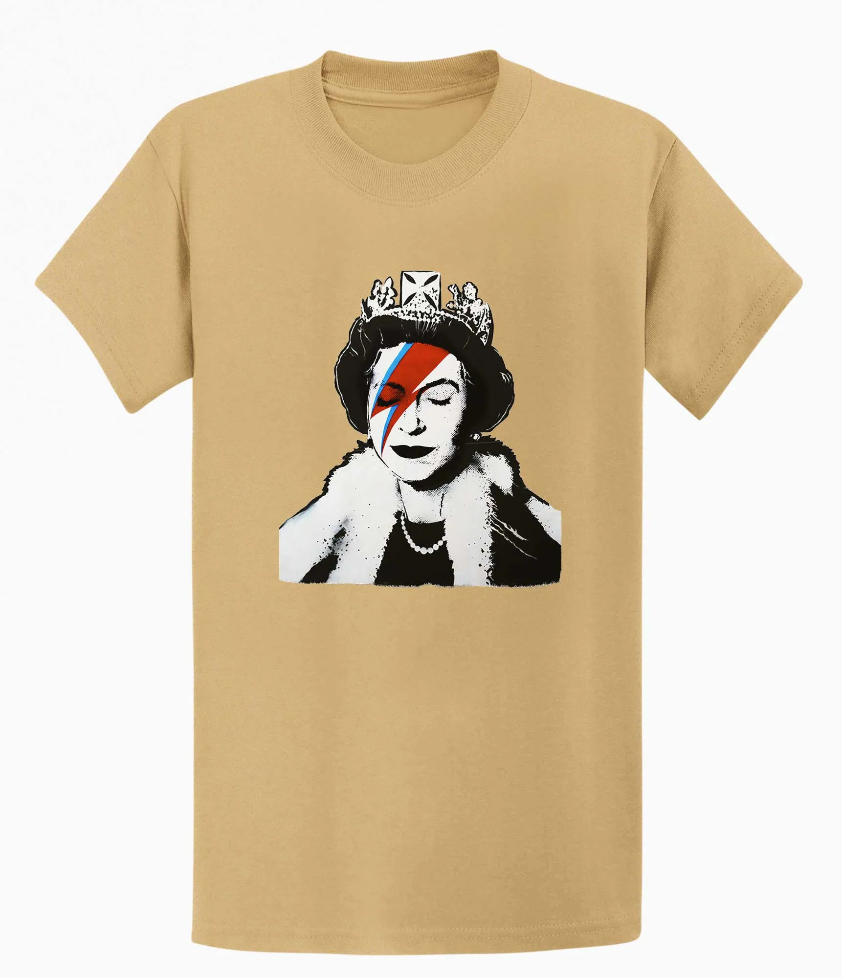 Banksy Unisex T-Shirt - Queen Elizabeth