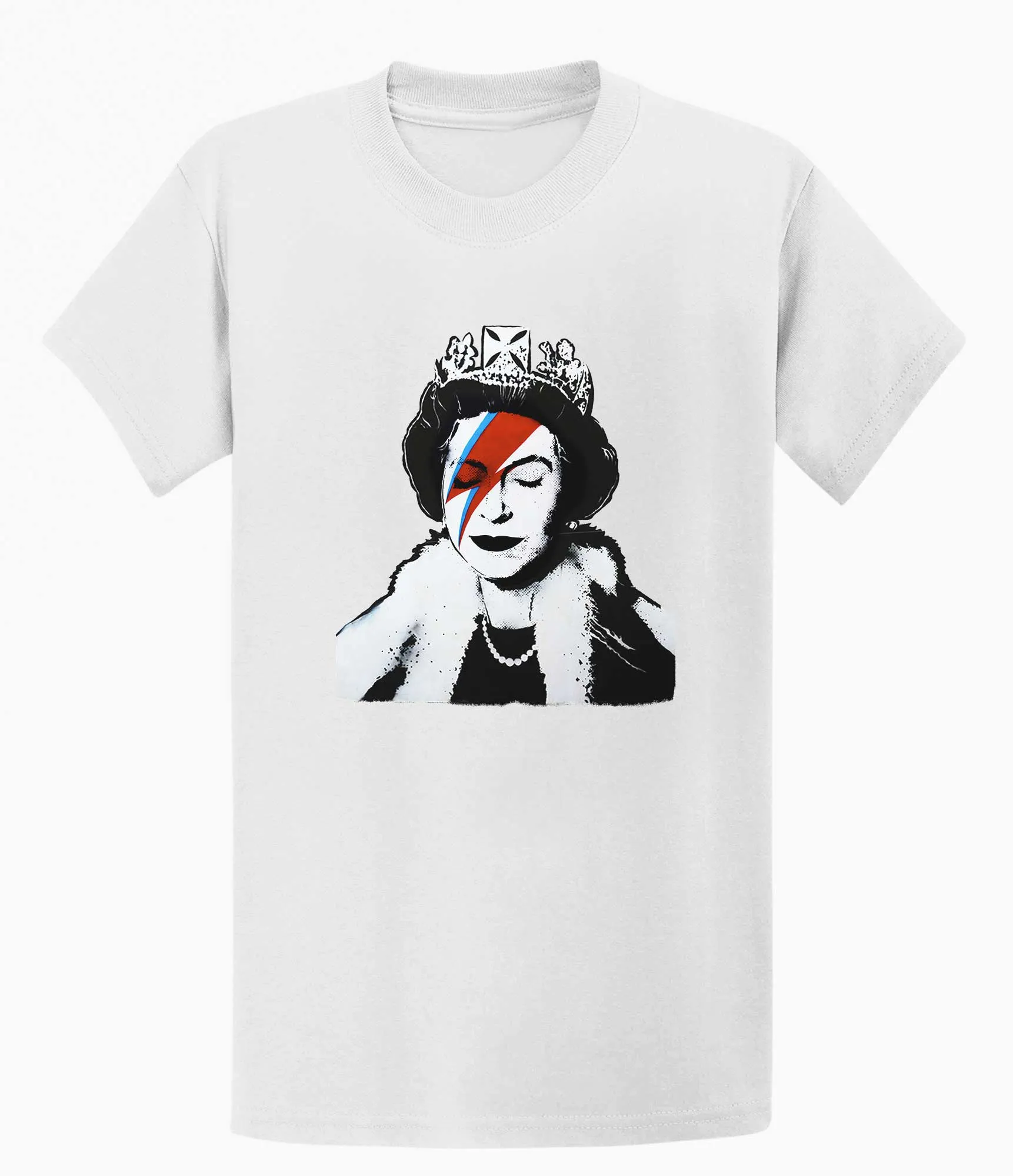 Banksy Unisex T-Shirt - Queen Elizabeth