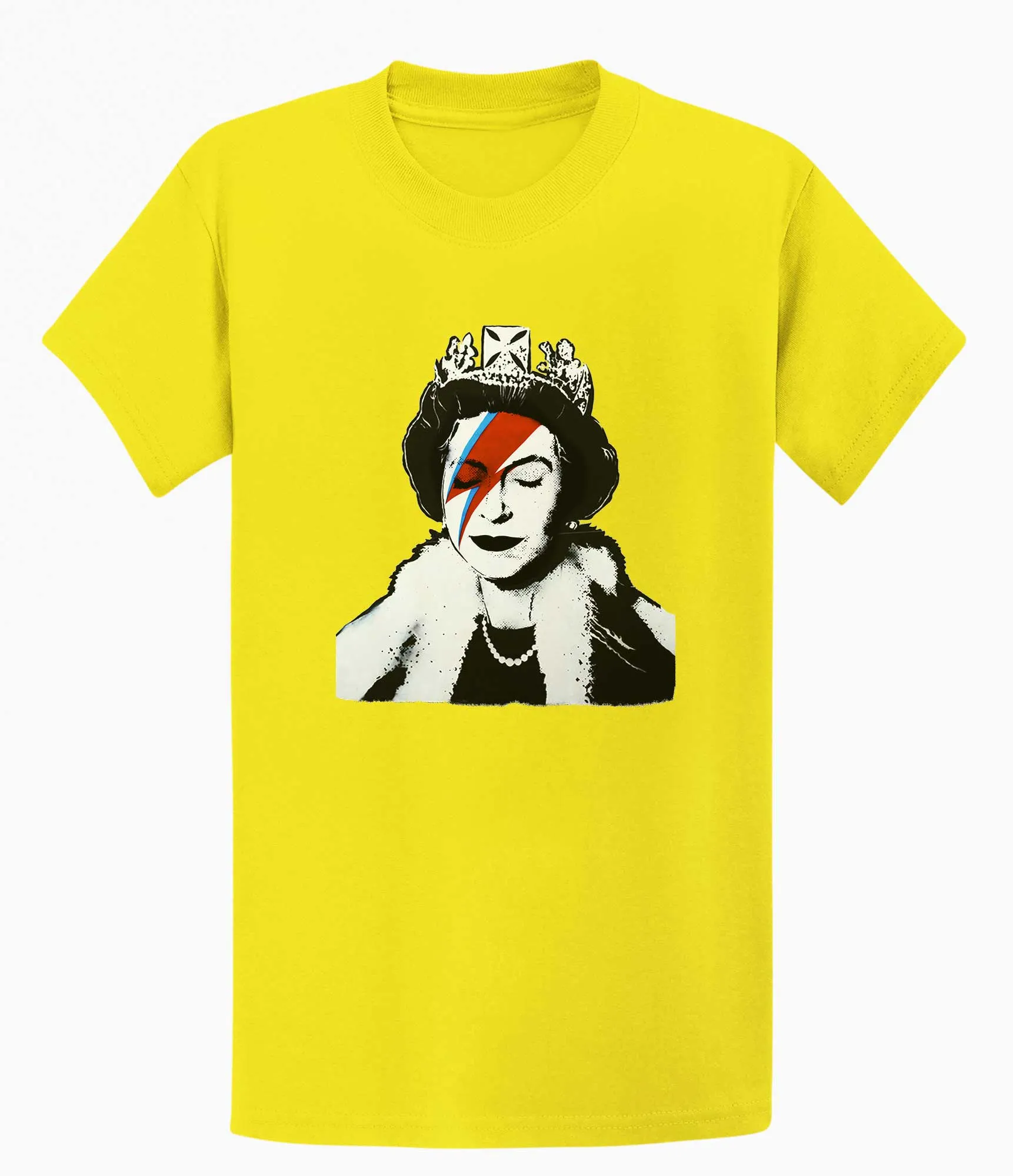 Banksy Unisex T-Shirt - Queen Elizabeth