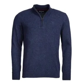 Barbour Tisbury Half Zip Knit Navy