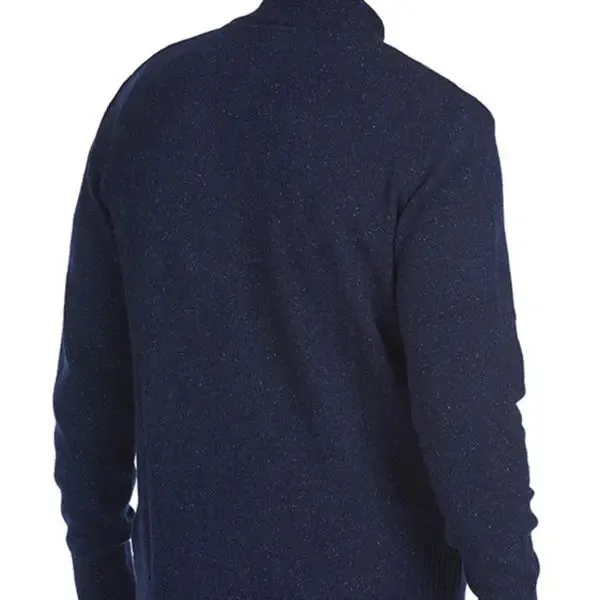 Barbour Tisbury Half Zip Knit Navy