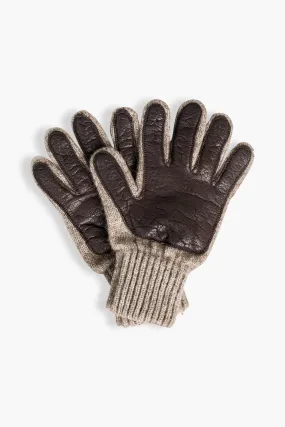 Bison Leather Palm Gloves