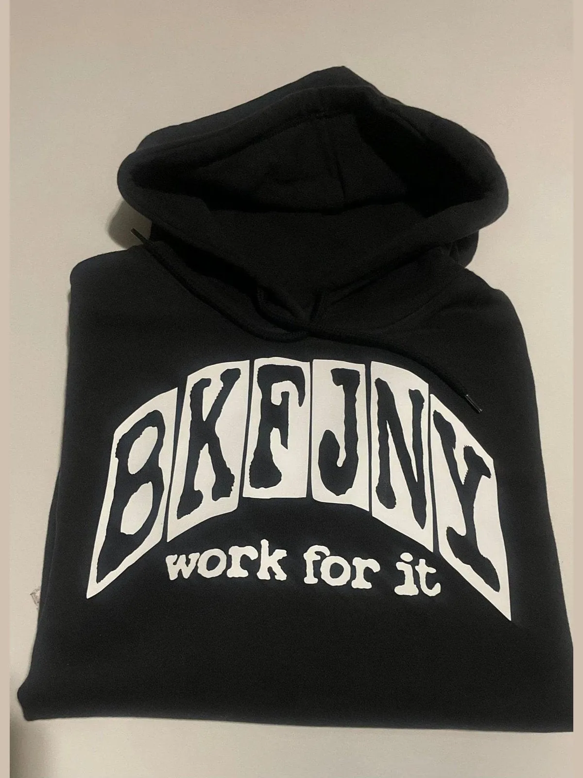 BKFJNY WORK FOR IT HOODIE (Unisex)