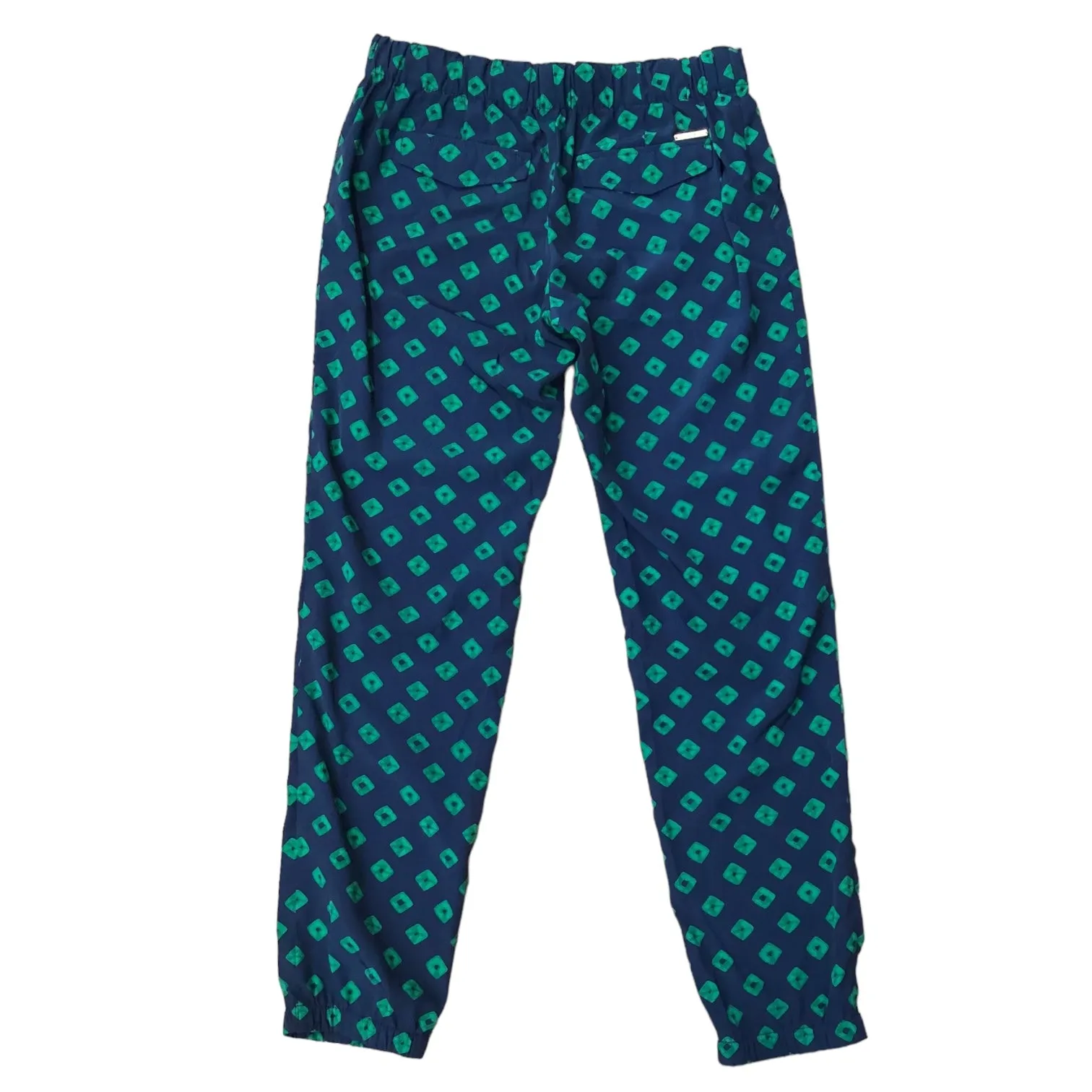 Blue & Green Pants Designer Michael By Michael Kors, Size 4