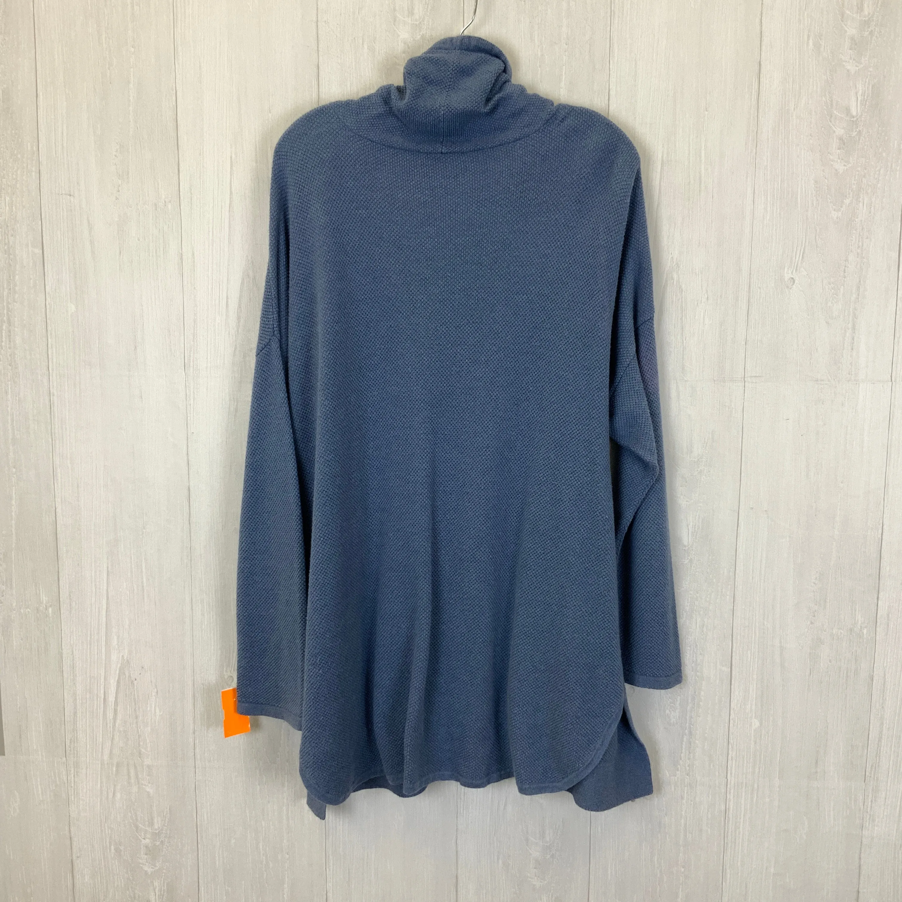 Blue Tunic Long Sleeve Pure Jill, Size 2x