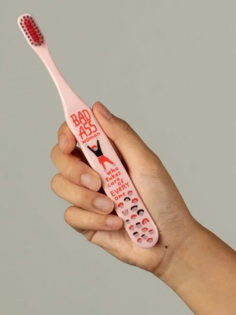 BlueQ "Badass Woman Who Takes Care Of Everyone" Toothbrush