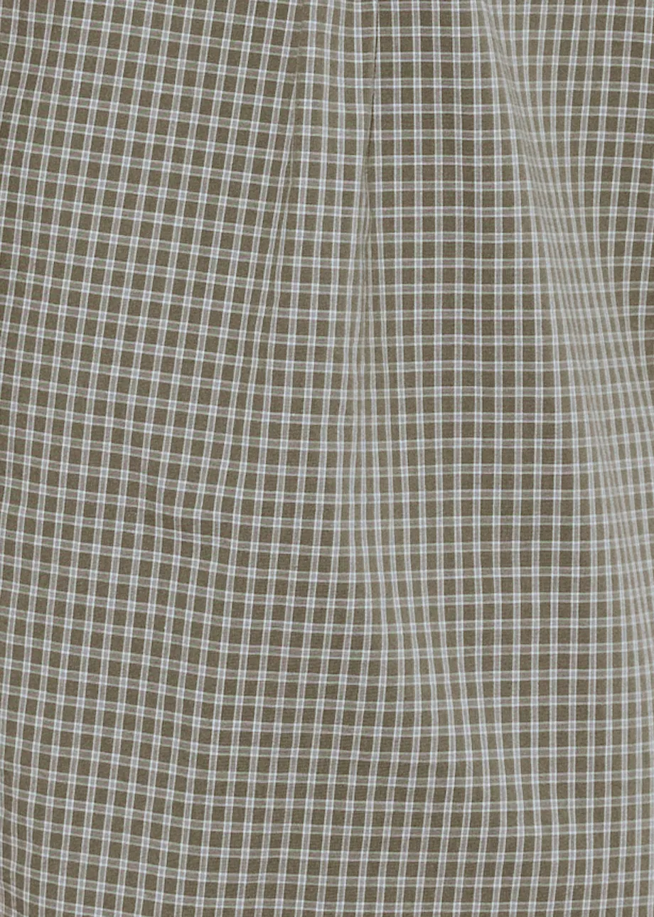 Boxer - Khaki Check