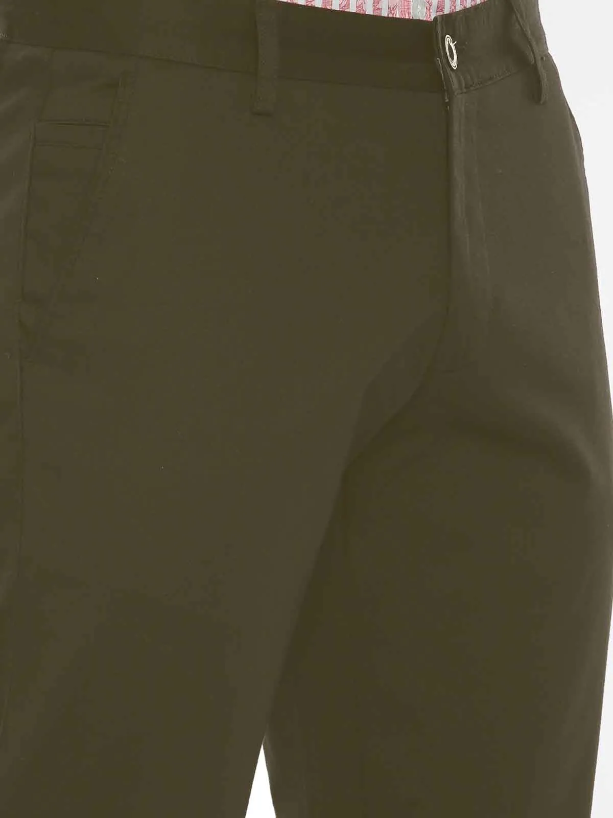 Bronx Chinos - Army Green Trouser For Men | Ariser