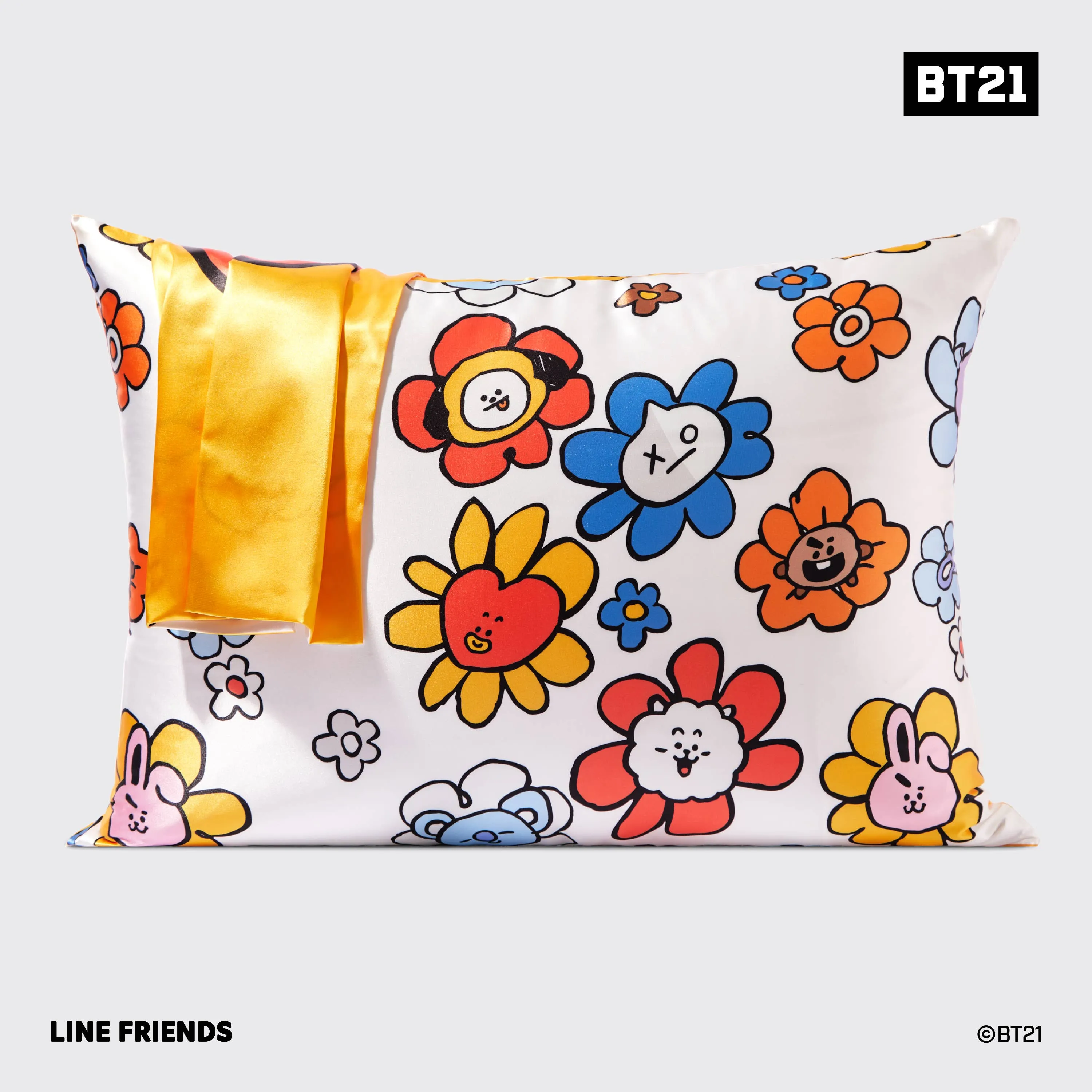 BT21 x Kitsch Satin Pillowcase Standard - Chimmy