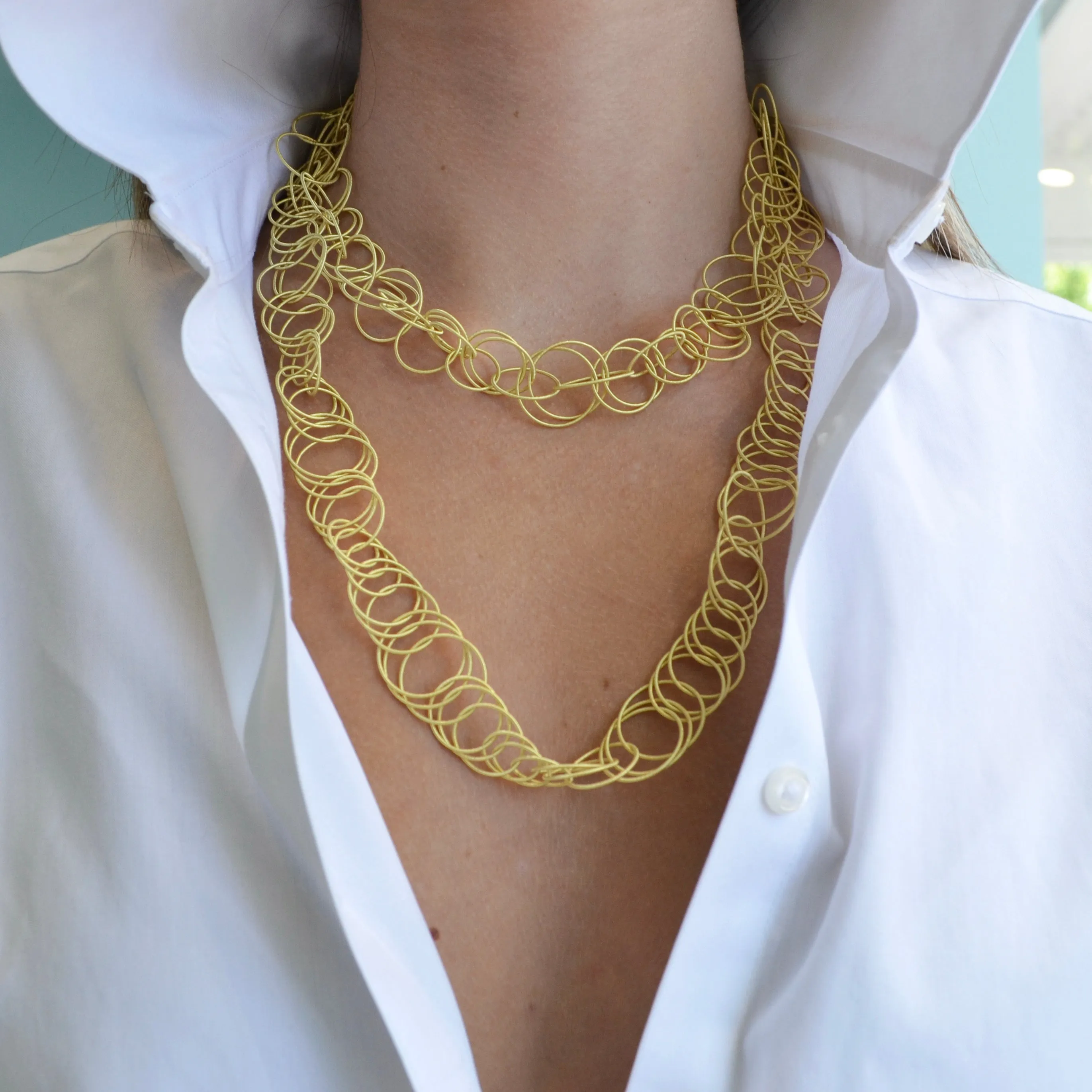 Buccellati - Hawaii - Long Chain Necklace, 18k Yellow Gold