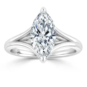 Camilla - 18ct White Gold - Marquise