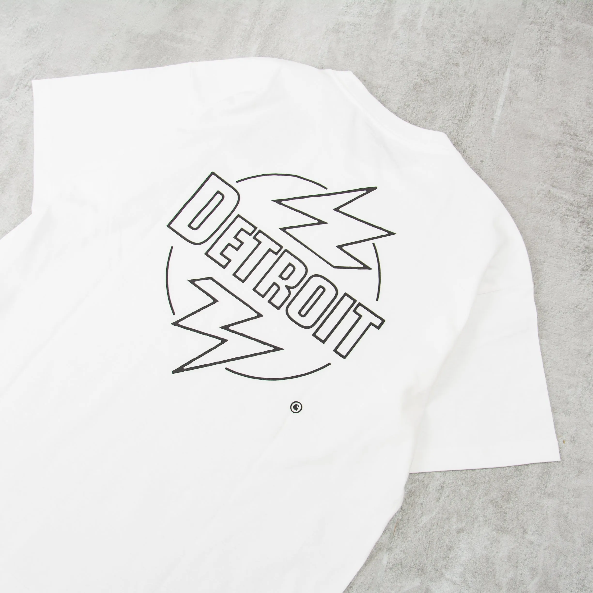 Carhartt WIP Ablaze Tee - White / Black