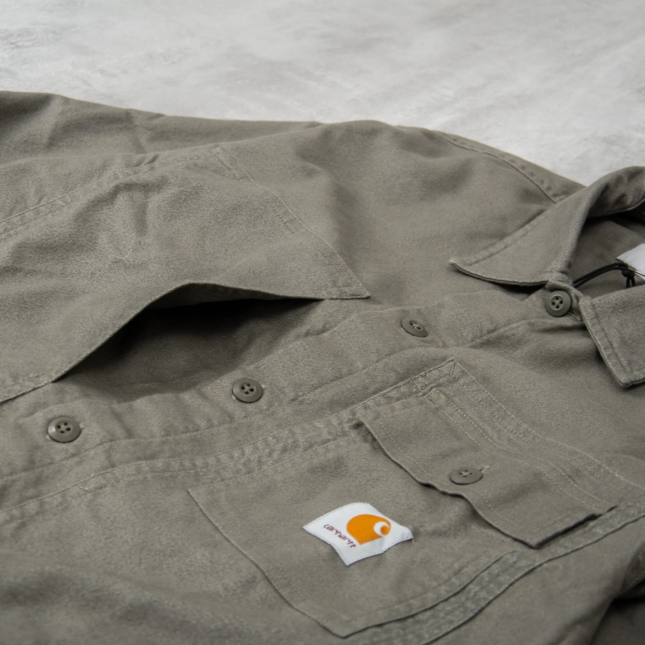 Carhartt WIP Charter Shirt - Smoke Green