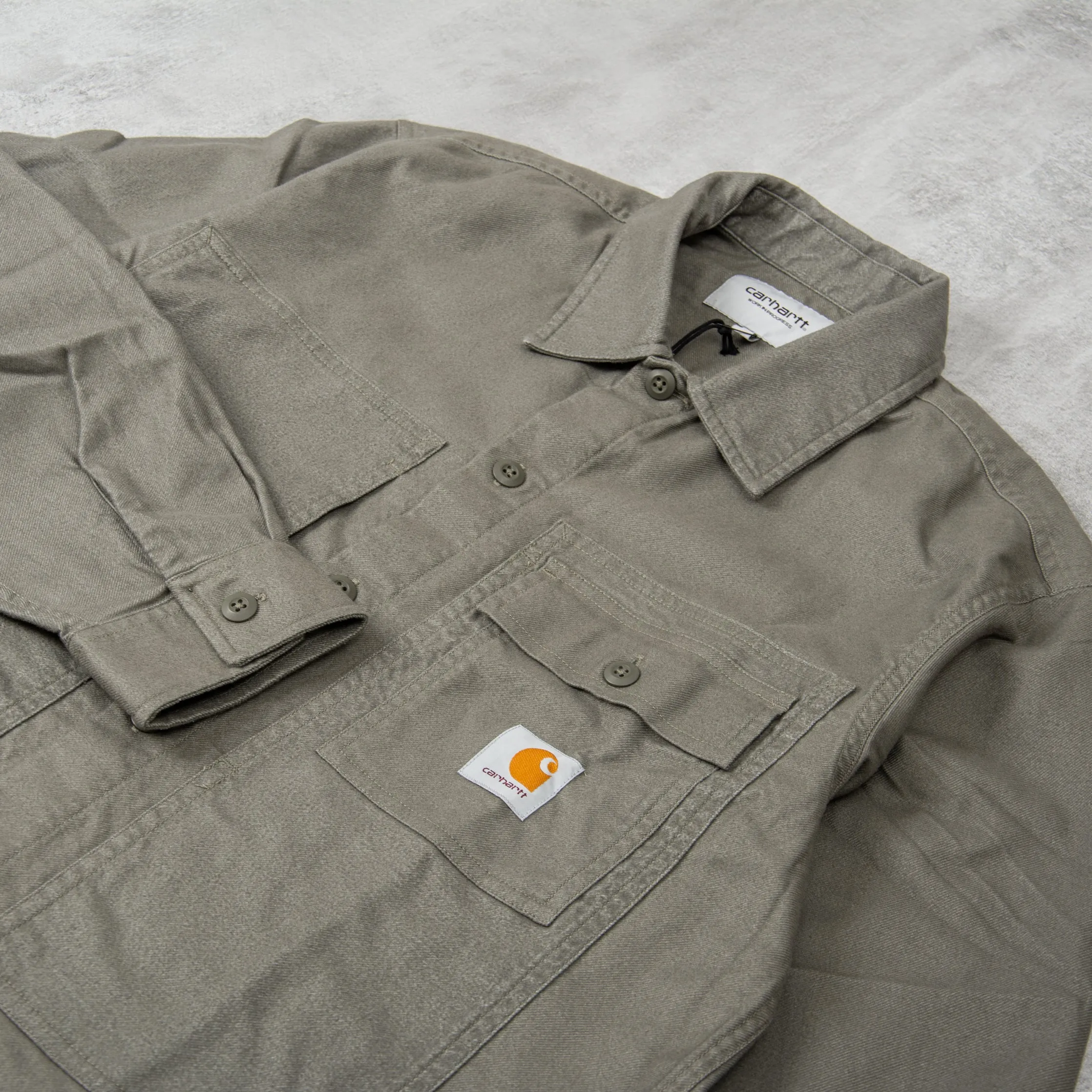 Carhartt WIP Charter Shirt - Smoke Green