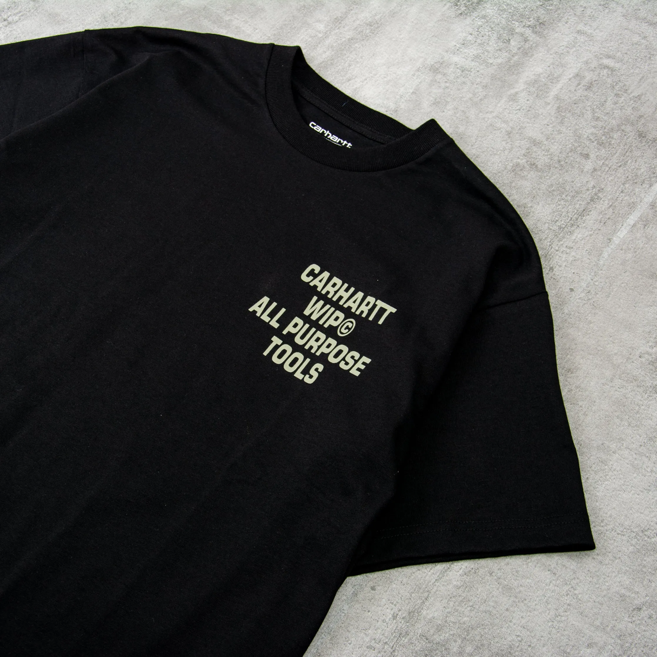 Carhartt WIP Cross Screw Tee - Black